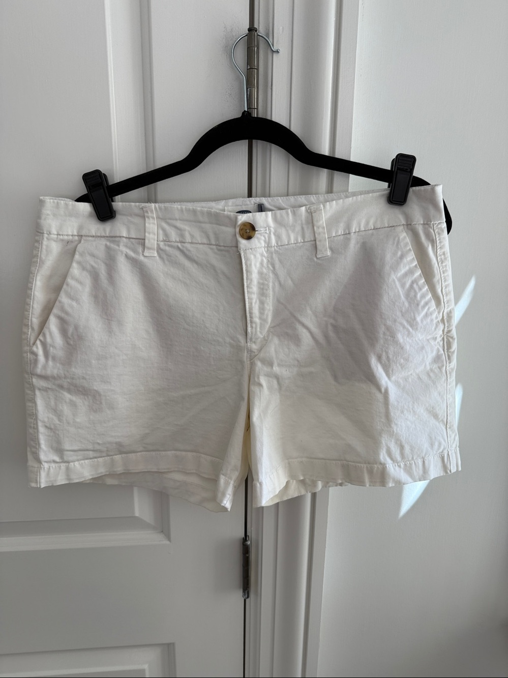 Old Navy Everyday Shorts 5” Size 10 White